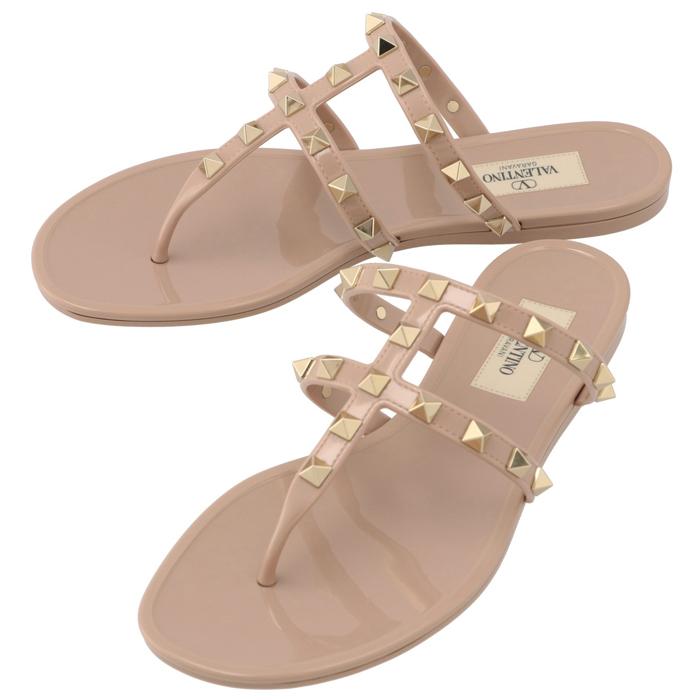 Valentino ロックスタッズ ラバー トングサンダル org.jpg