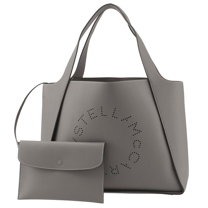 ステラマッカートニー STELLA MCCARTNEY トートバッグ ショッピングトート ロゴ ポーチ付き トートバッグ 502793 WP0057【0505_5】｜asafezone｜02