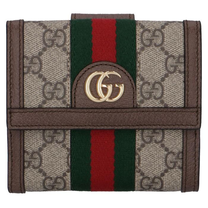 M*U様 オフィディア GGスプリーム 二つ折り財布 GUCCI（グッチ） 【並行輸入品】 財布 二つ折り オフィディア Ophidia