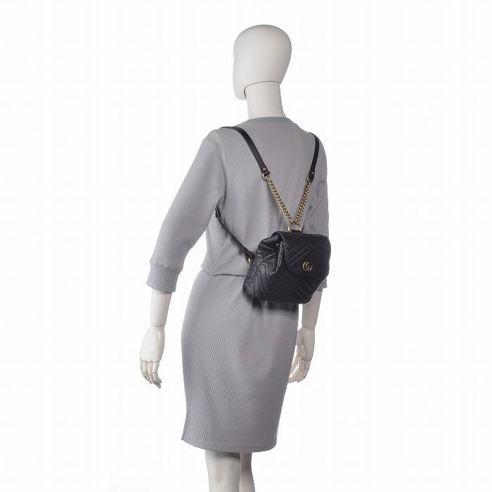 グッチ GUCCI GG Marmont キルティング GGマーモント リュックサック  