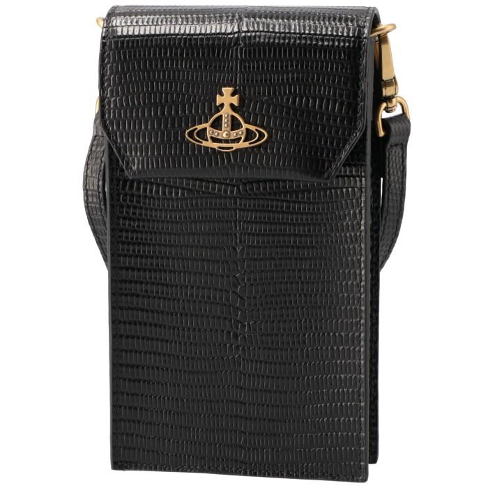 ヴィヴィアン ウエストウッド VIVIENNE WESTWOOD ショルダーバッグ LIZARD スマホショルダー 53030019U L004F｜asafezone｜02