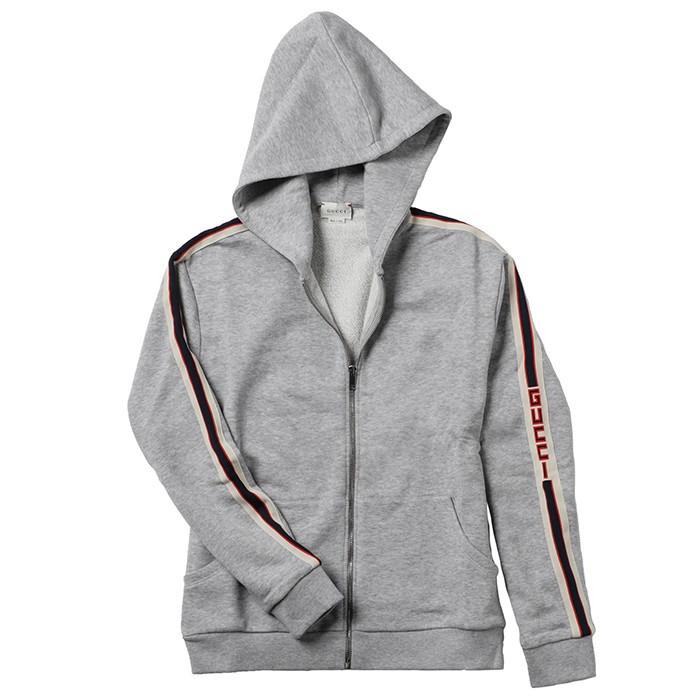 グッチ GUCCI 大人もOK キッズ 12サイズ パーカー GUCCIストライプ  