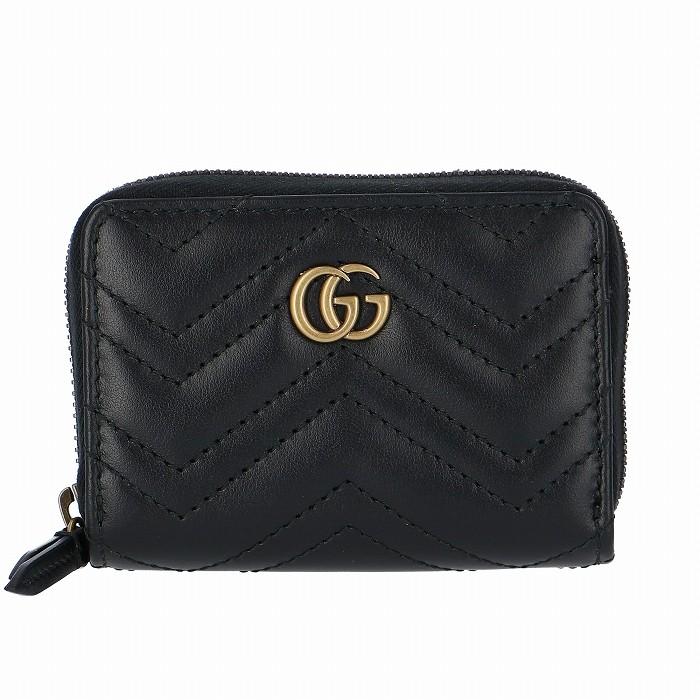 GUCCI パスケース GUCCI（グッチ） GGマーモント カードケース パスケース 名刺入れ 二