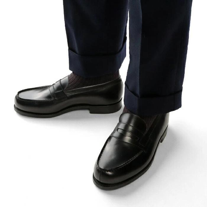 【並行輸入品】 ジェイエムウエストン J.M.WESTON メンズ ローファー LOAFER #180 シューズ 11411011801FC 0001の画像