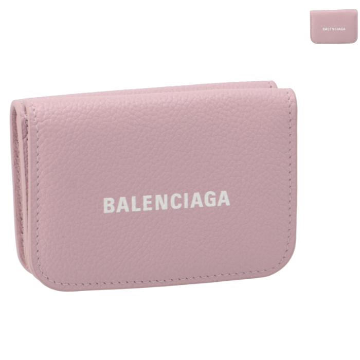 BALENCIAGA 三つ折り財布 ロゴ キャッシュ ミニウォレット | www