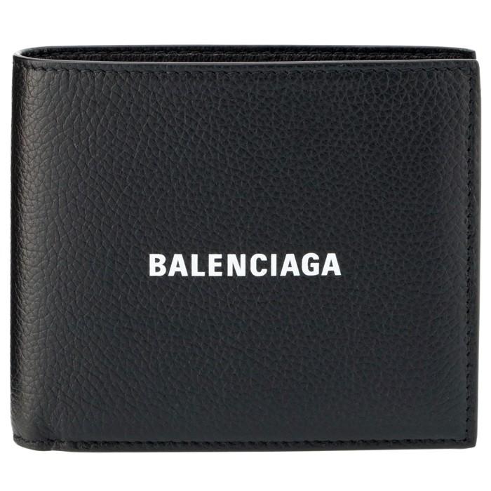 バレンシアガ BALENCIAGA 財布 二つ折り 折りたたみ メンズ 二つ折り財布 594315 1IZ43 1090