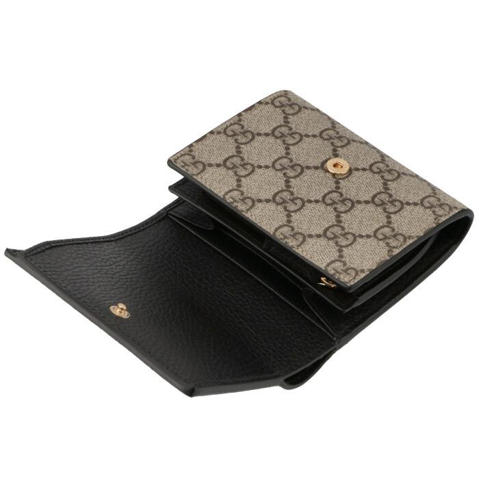 グッチ GUCCI 財布 二つ折り GGマーモント ミディアム ウォレット 二  