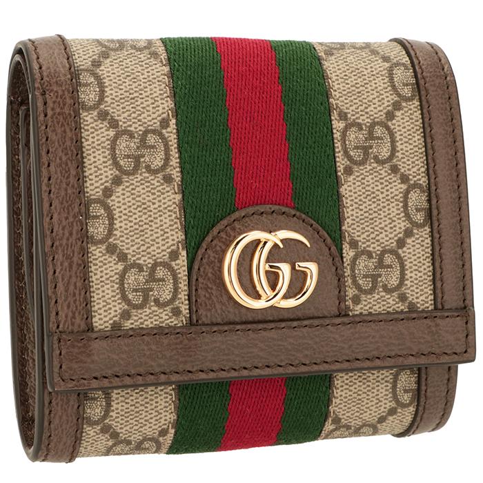 GUCCI（グッチ） 【並行輸入品】 財布 二つ折り オフィディア GG