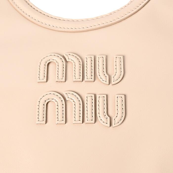 【並行輸入品】 ミュウミュウ MIU MIU ハンドバッグ アイビー スモール ソフトレザー 横型 IVY ショルダーバッグ 2026年春夏新作 5BA284 2IEO_7