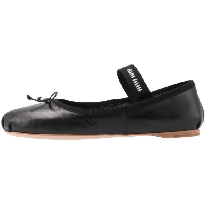 miu miu（ミュウミュウ） 【並行輸入品】 バレリーナ フラットパンプス