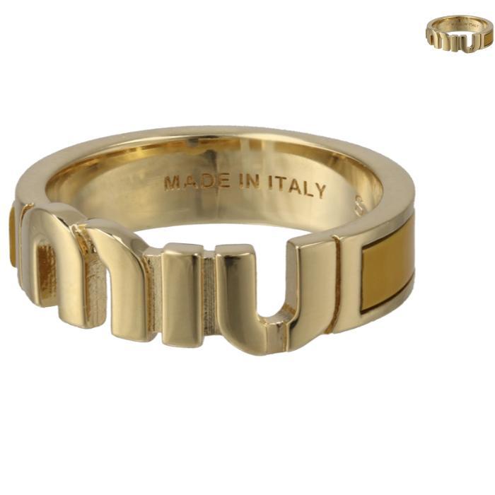 miu miu（ミュウミュウ） 【並行輸入品】 リング エナメル仕上げ