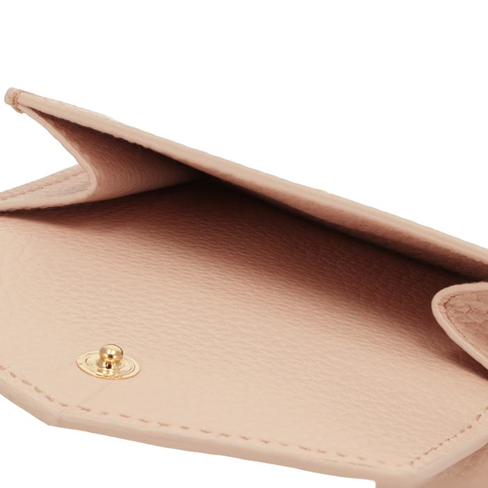 【並行輸入品】 ミュウミュウ MIU MIU 財布 三つ折り レザー ロゴ エンベロープウォレット ミニ財布 三つ折り財布 2026年春夏新作 5MH021 ADT7の画像