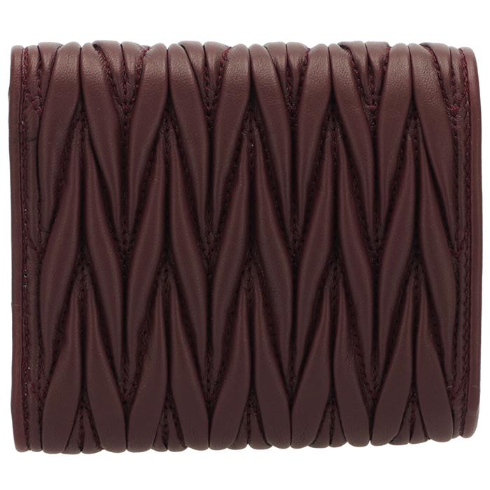 miu miu（ミュウミュウ） 【並行輸入品】 財布 三つ折り スモール