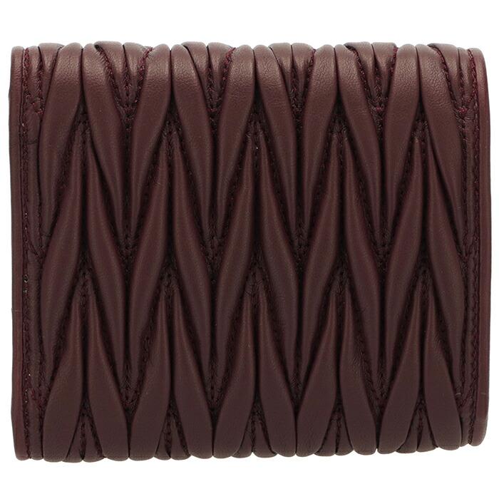 miu miu（ミュウミュウ） 【並行輸入品】 財布 三つ折り スモール