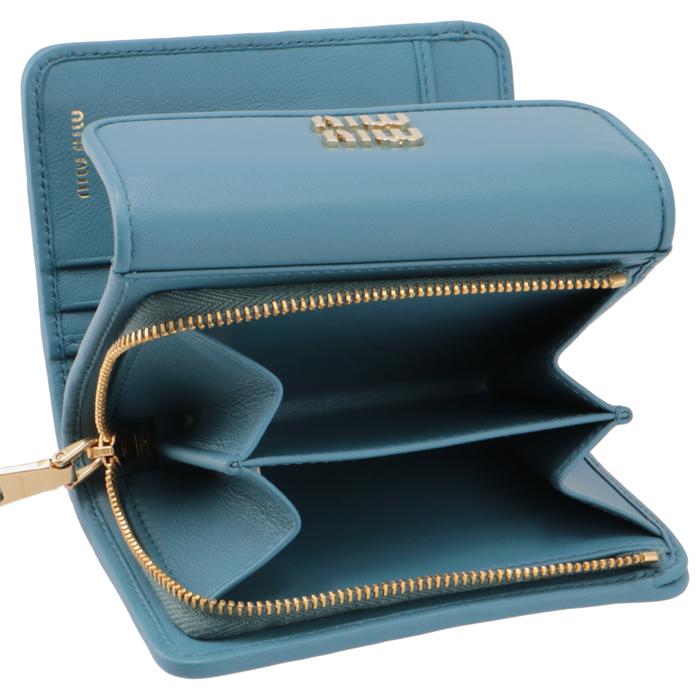 miu miu（ミュウミュウ） 【並行輸入品】 財布 二つ折り マテラッセ