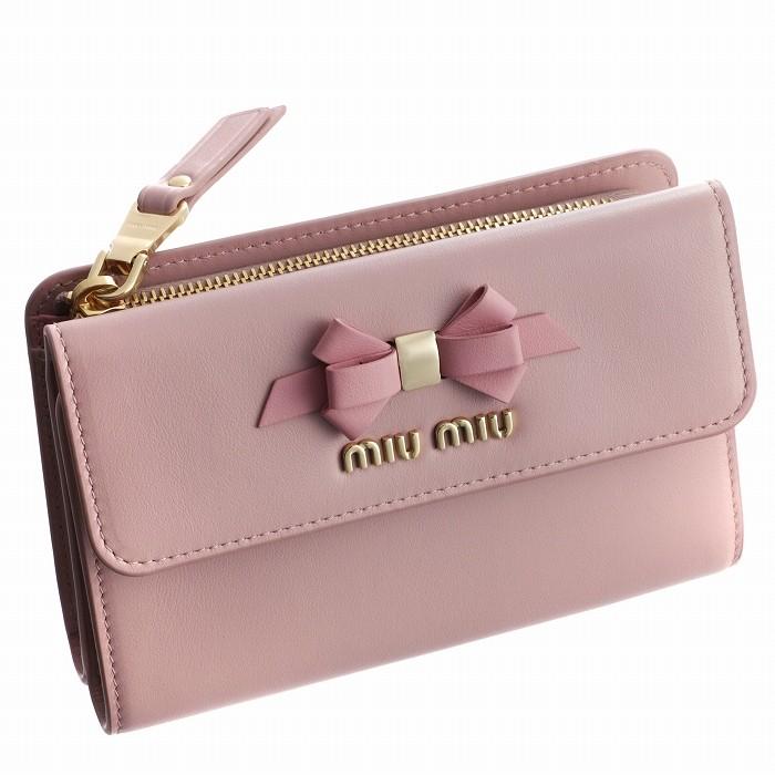 ミュウミュウ Miu Miu 財布 三つ折り財布 リボン ミニ財布 三つ折り財布 5ml014 2b61 Twj 5ml0142b61twj アメイジング サーカス 通販 Yahoo ショッピング