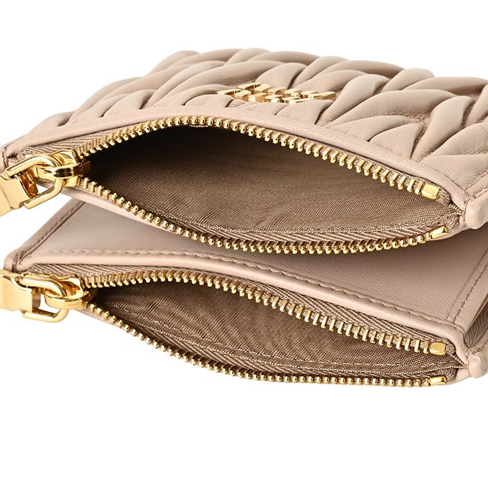 miu miu（ミュウミュウ） 【並行輸入品】 財布 二つ折り マテラッセ