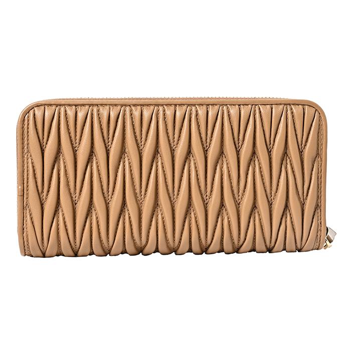 miu miu（ミュウミュウ） 【並行輸入品】 長財布 ラウンドジップ