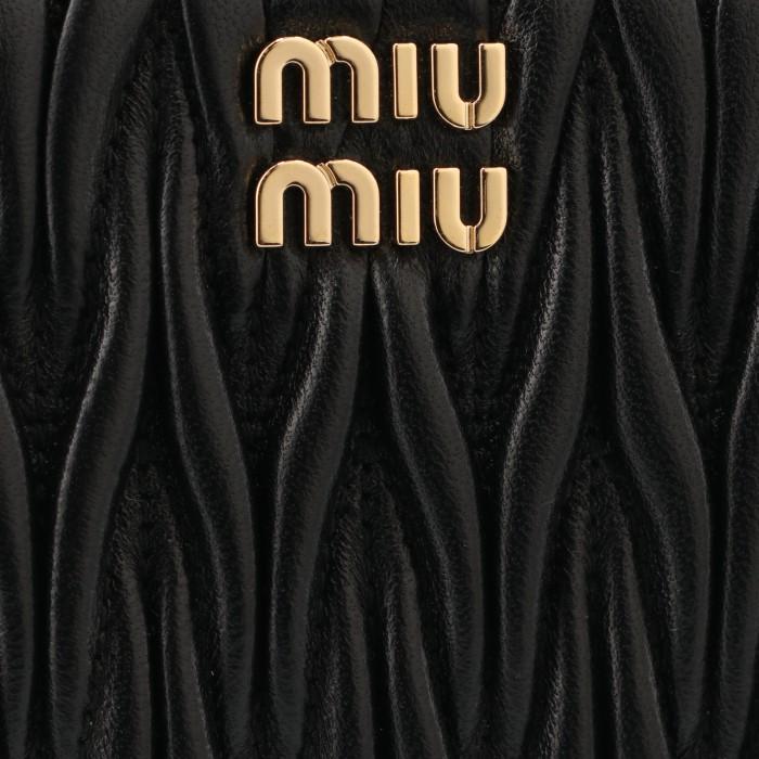 ミュウミュウ MIU MIU マテラッセ 財布 二つ折りスモール 二つ折り財布 5ML522 2FPP｜asafezone｜04