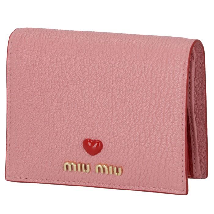 miumiu マドラスレザー 折りたたみ財布 | www.jarussi.com.br