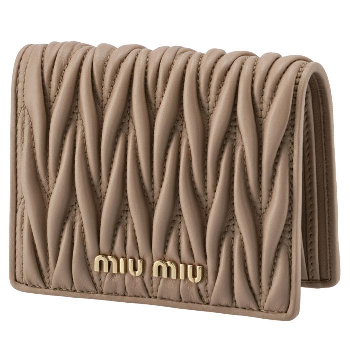 ミュウミュウ Miu Miu 21年秋冬新作 財布 二つ折り マテラッセ ミニ財布 二つ折り財布 5mv4 N 770 5mv4n770 アメイジング サーカス 通販 Yahoo ショッピング