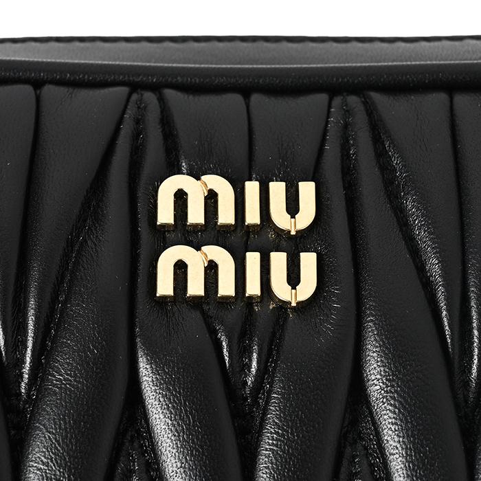 miu miu（ミュウミュウ） 【並行輸入品】 ポーチ マテラッセ ダイヤ