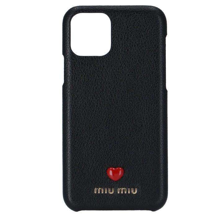 ミュウミュウ MIU MIU iPhoneケース iPhone11Proケース MADRAS LOVE