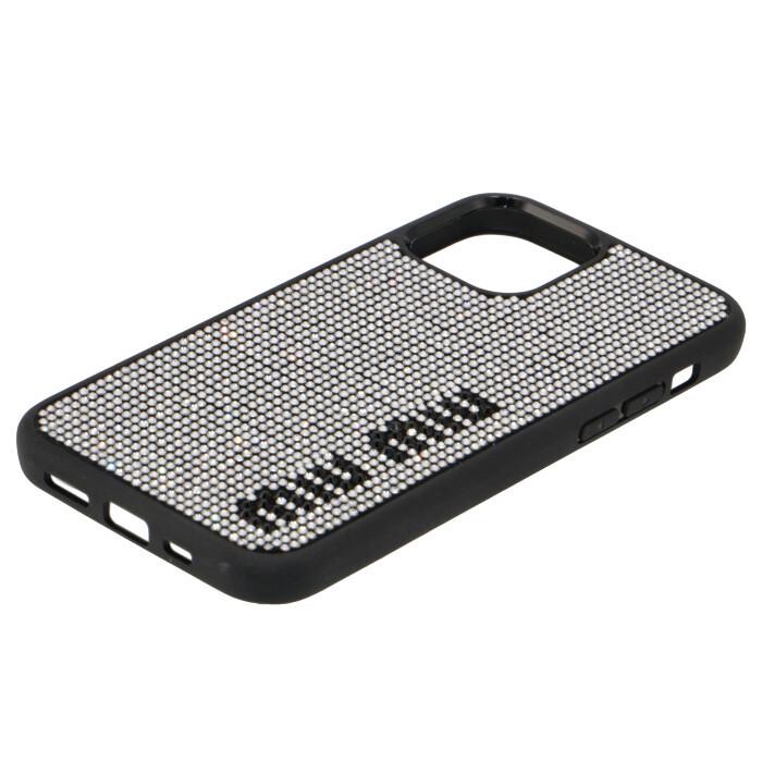 ミュウミュウ MIU MIU iPhoneケース クリスタル iPhone12/12 Proケース