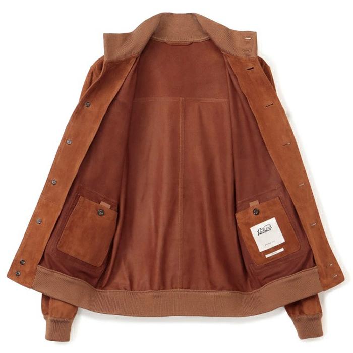 【並行輸入品】 ヴァルスター VALSTAR メンズ VALSTARINO ゴートスエード 裏地無し 山羊革 REGULAR FIT ジャケット バルスター 2026年春夏新作 407AF065 0004の画像
