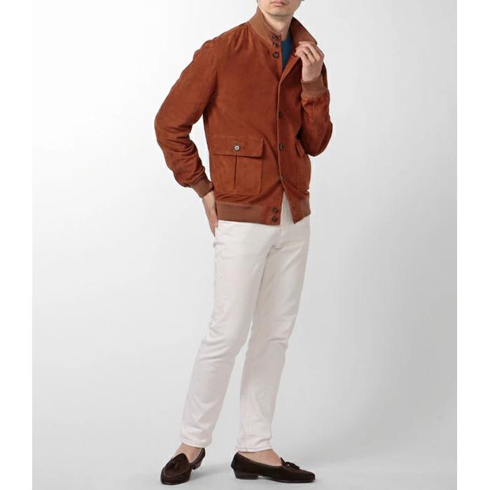 【並行輸入品】 ヴァルスター VALSTAR メンズ VALSTARINO ゴートスエード 裏地無し 山羊革 REGULAR FIT ジャケット バルスター 2026年春夏新作 407AF065 0004の画像
