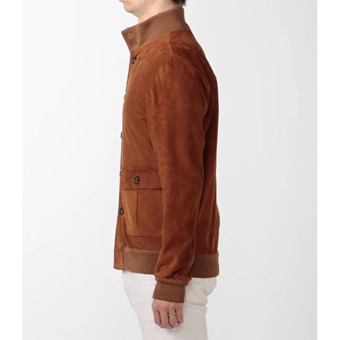 【並行輸入品】 ヴァルスター VALSTAR メンズ VALSTARINO ゴートスエード 裏地無し 山羊革 REGULAR FIT ジャケット バルスター 2026年春夏新作 407AF065 0004の画像