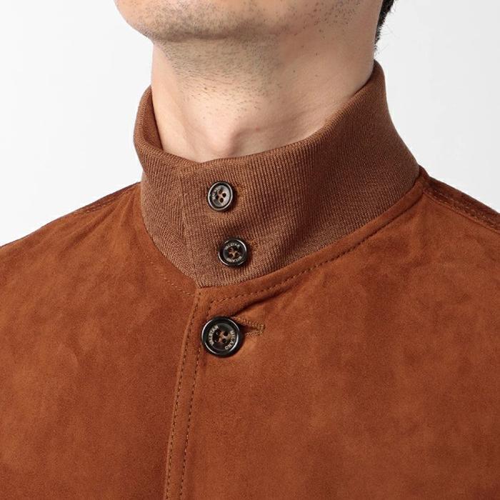 【並行輸入品】 ヴァルスター VALSTAR メンズ VALSTARINO ゴートスエード 裏地無し 山羊革 REGULAR FIT ジャケット バルスター 2026年春夏新作 407AF065 0004の画像