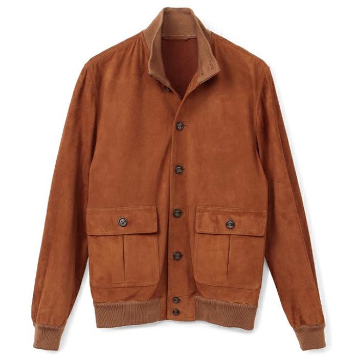 【並行輸入品】 ヴァルスター VALSTAR メンズ VALSTARINO ゴートスエード 裏地無し 山羊革 REGULAR FIT ジャケット バルスター 2026年春夏新作 407AF065 0004の画像