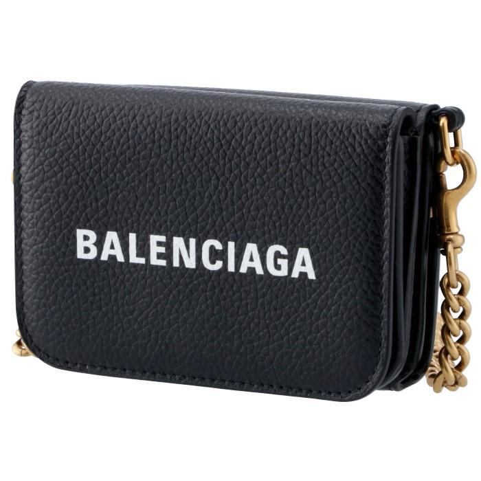 バレンシアガ BALENCIAGA 財布 三つ折り チェーン付きミニウォレット バレンシアガ BALENCIAGA 財布 三つ折り チェーン付きミニウォレット