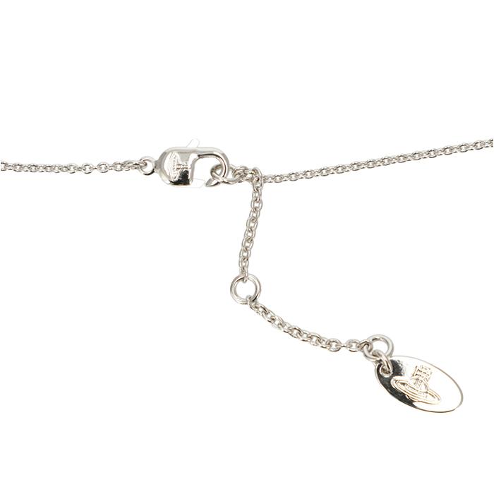 【並行輸入品】 ヴィヴィアン ウエストウッド VIVIENNE WESTWOOD ネックレス PETRA マティス・ハート オーブロゴ 3段階調節 2026年春夏新作 63020103 0050の画像