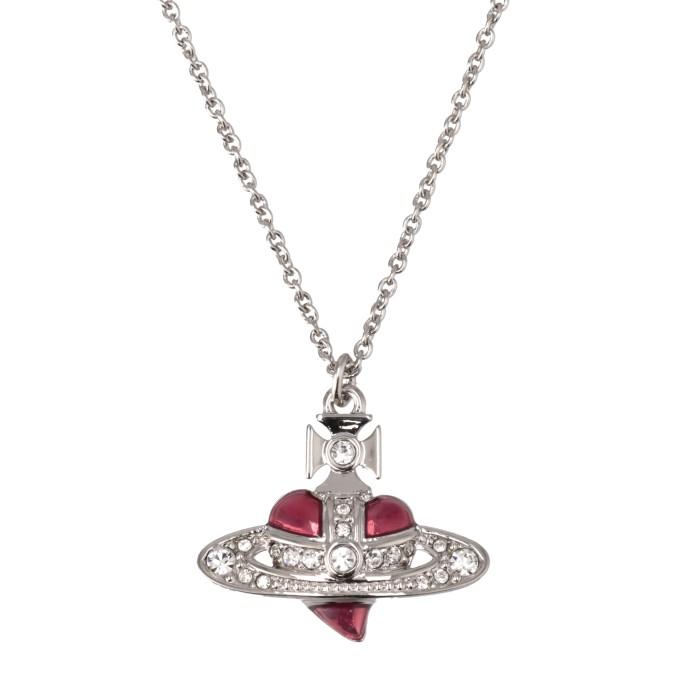 【並行輸入品】 ヴィヴィアン ウエストウッド VIVIENNE WESTWOOD ネックレス NEW DIAMANTE HEART マティス ハート ペンダント 2026年春夏新作 630203BM 0050の画像