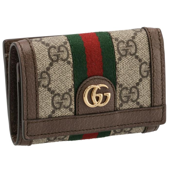 GUCCI グッチ 財布 三つ折り オフィディア Ophidia ミニ財布 GG GUCCI グッチ 財布 三つ折り オフィディア Ophidia ミニ財布 GG