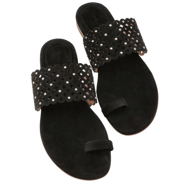 PELLICO ペリーコ MIELE 1.8cm フラット サンダル 6578 0001 0001  