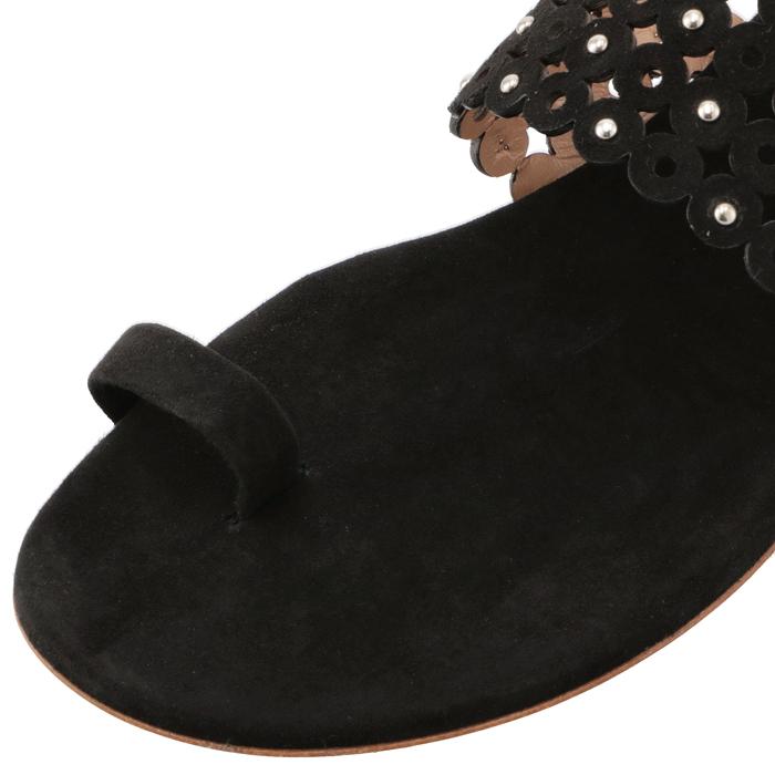 PELLICO ペリーコ MIELE 1.8cm フラット サンダル 6578 0001 0001  