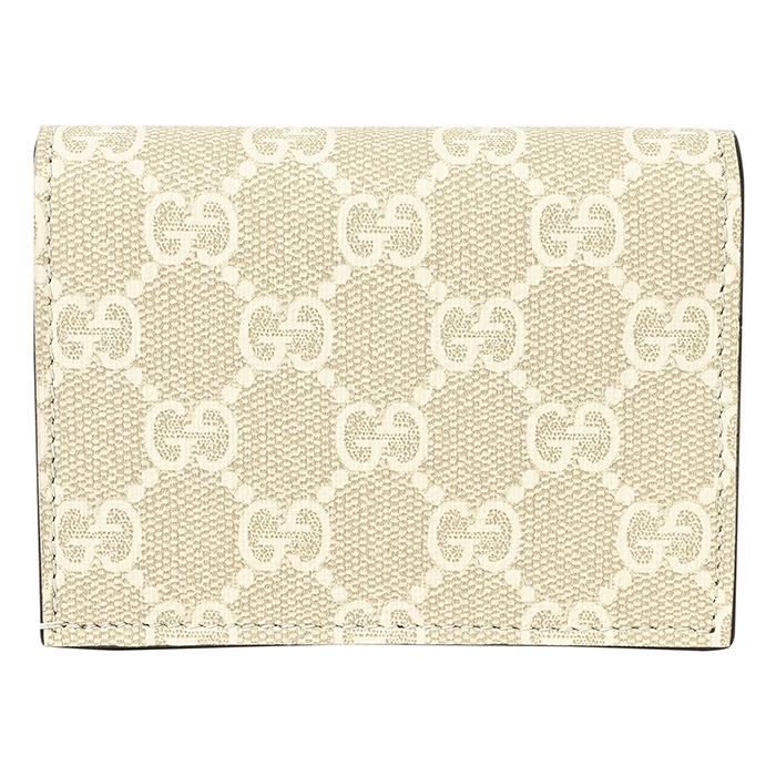 ✨極美品✨　希少　グッチ　二つ折り　マーモント　GGスプリーム　オンライン限定 グッチ日本限定 GGマーモント 二つ折り財布 レザー コンパクト