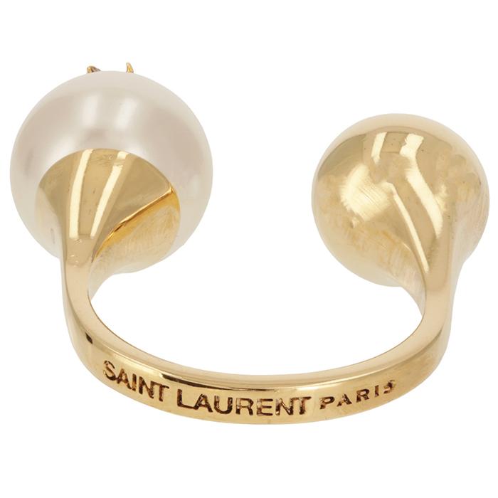 SAINT LAURENT 【並行輸入品】 サンローラン パリ PARIS リング