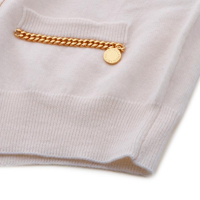 Stella McCartney - ステラマッカートニー STELLA MCCARTNEY ニット チェーン カーディガン FALABELLA ファラベラ 6K0526 3S2432 9100 Stella McCartney（ステラ・マッカートニー） 【並行輸入品】 ニット