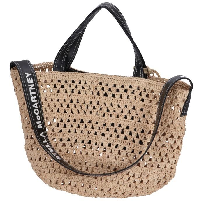 格安新品 ステラマッカートニー クロシェバケットバッグ かごバッグ