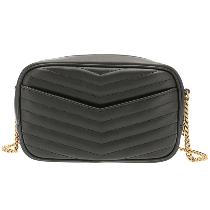 サンローラン パリ SAINT LAURENT PARIS ショルダーバッグ ミニ ルー クロスボディ シェブロンキルティング クロスボディバッグ 748849 DV707 1000 SAINT LAURENT 【並行輸入品】 PARIS ショルダーバッグ ミニ ルー
