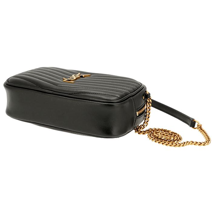 サンローラン パリ SAINT LAURENT PARIS ショルダーバッグ ミニ ルー クロスボディ シェブロンキルティング クロスボディバッグ 748849 DV707 1000 SAINT LAURENT 【並行輸入品】 PARIS ショルダーバッグ ミニ ルー