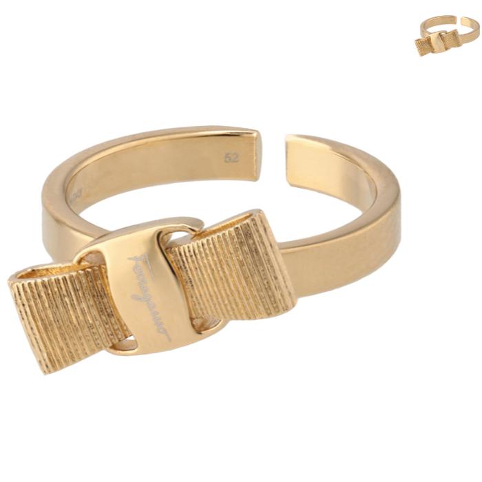 FERRAGAMO（フェラガモ） 【並行輸入品】 リング VARA ヴァラ リボン