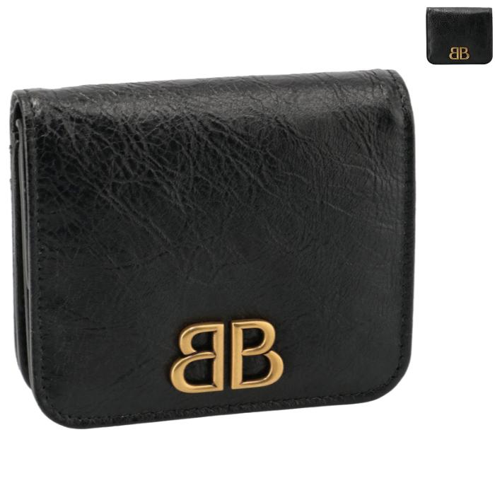 BALENCIAGA 2つ折り財布 BB ロゴ BALENCIAGA（バレンシアガ） 【並行輸入品】 財布 二つ折り BBロゴ