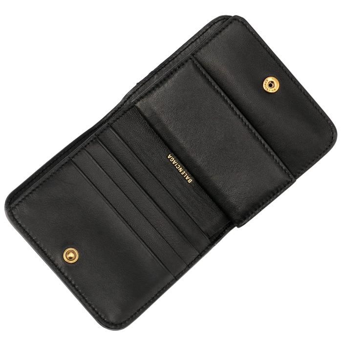 バレンシアガ BALENCIAGA 財布 二つ折り BBロゴ モナコ フラップ &amp;カードホルダー 二つ折り財布 765459 2AAXB BALENCIAGA（バレンシアガ） BALENCIAGA MONACO 財布 二つ折り モナコ