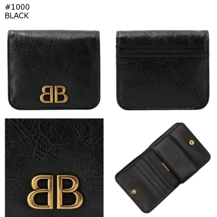 バレンシアガ BALENCIAGA 財布 二つ折り BBロゴ モナコ メタライズド フラップ &amp;カードホルダー 二つ折り財布 765459 2AAYQ BALENCIAGA（バレンシアガ） 【並行輸入品】 財布 二つ折り BBロゴ