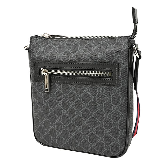 GUCCI メンズ GG クロスボディバッグ GGスプリーム ウェブ